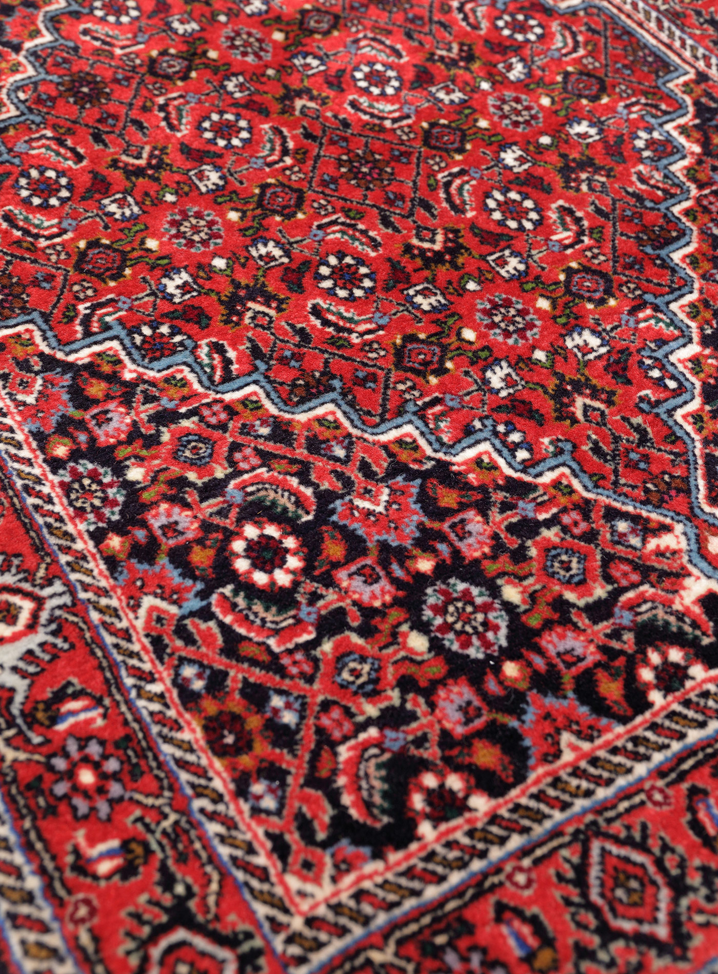 Bidjar Perserteppich neu Läufer | Herati-Muster