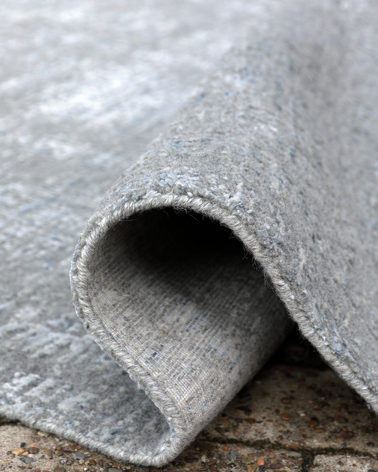 Thomas Teppich Handloom Jaquard Fine | Grey/Silver