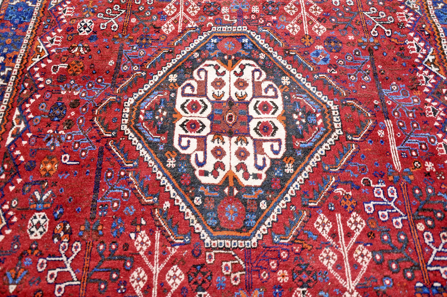 Ghaschghai Perserteppich | Medaillon