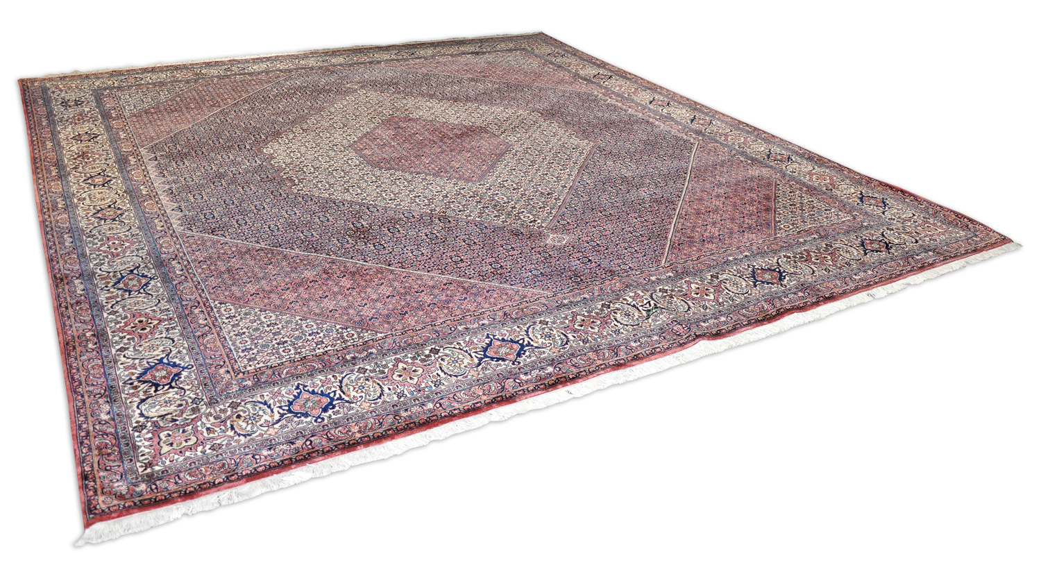 Bidjar Perserteppich Seide | Herati-Muster