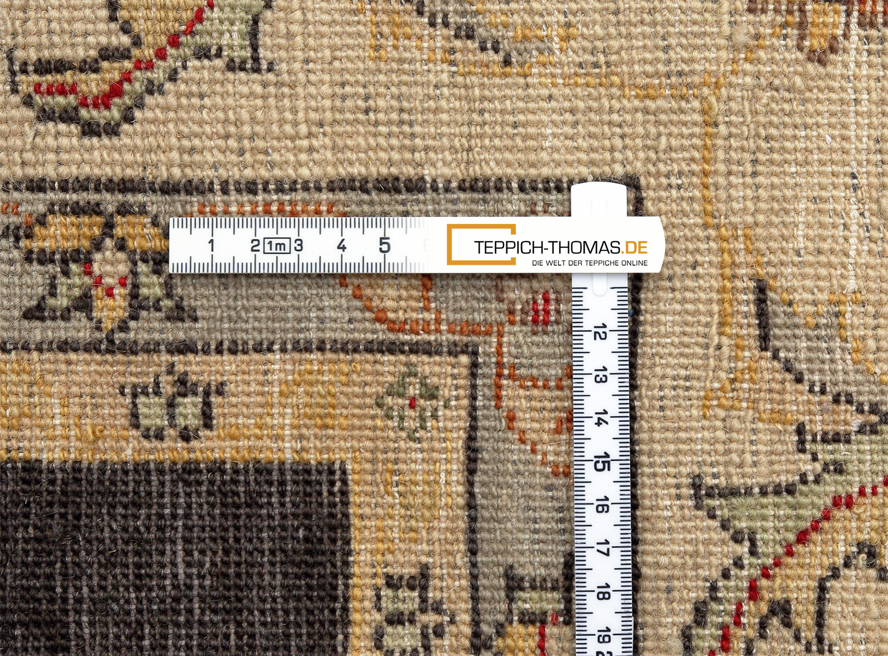 Ziegler Orientteppich Indien neu | Floral