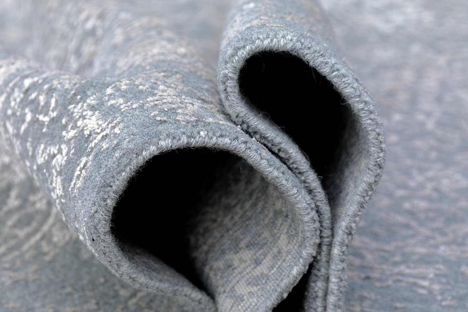 Thomas Teppich Handloom Jaquard Fine | Grey/Silver