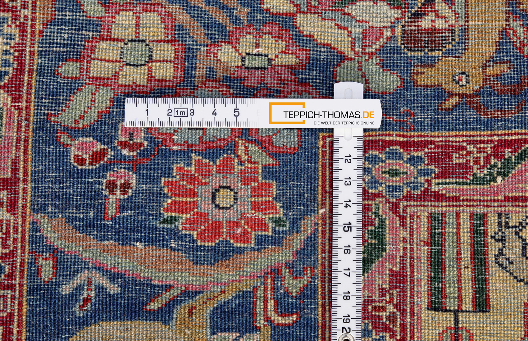 Kork-Keshan Perserteppich alt | Gartenteppich