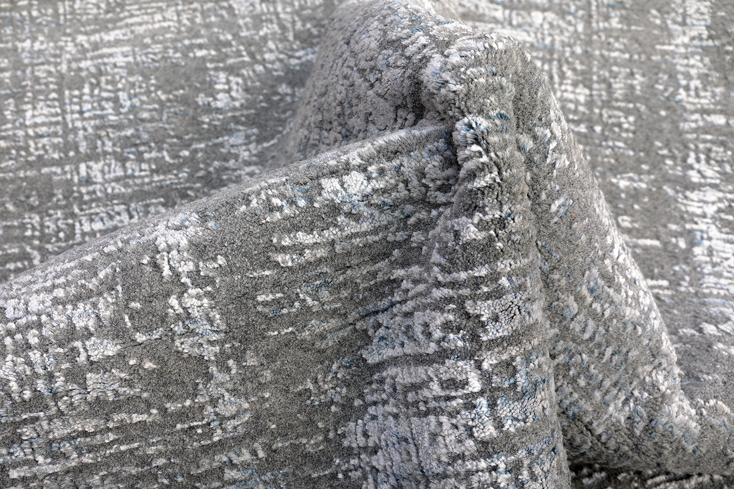 Thomas Teppich Handloom Jaquard Fine | Grey/Silver