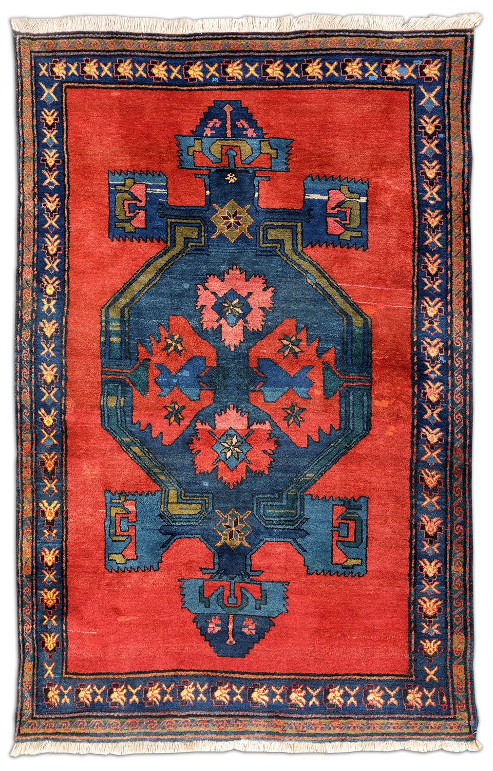 Schild-Kazak Orientteppich alt | Kaukasus Schild-Kazak Orientteppich alt | Kaukasus