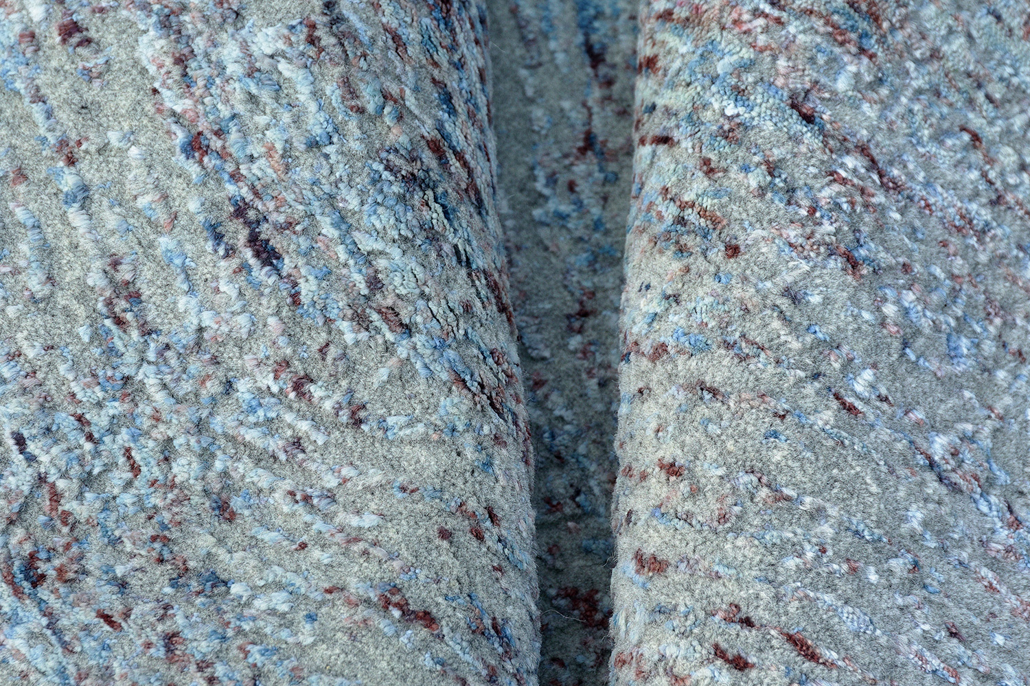 Thomas Teppich Handloom Jaquard Fine | Silver/Multi