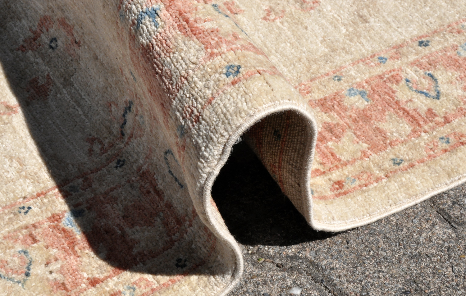 Ziegler Orientteppich Pakistan beige neu | Hochlandwolle