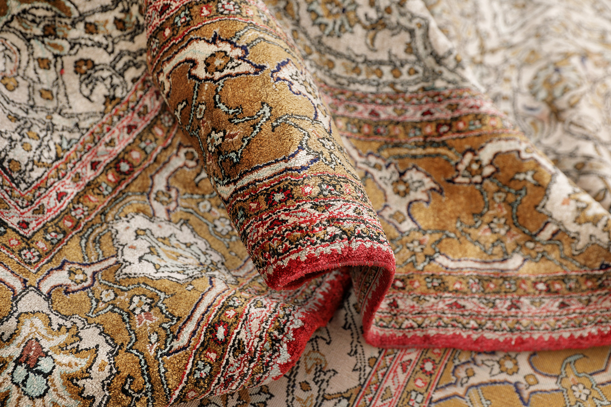 Ghom Perserteppich Seidenteppich neu | Seide