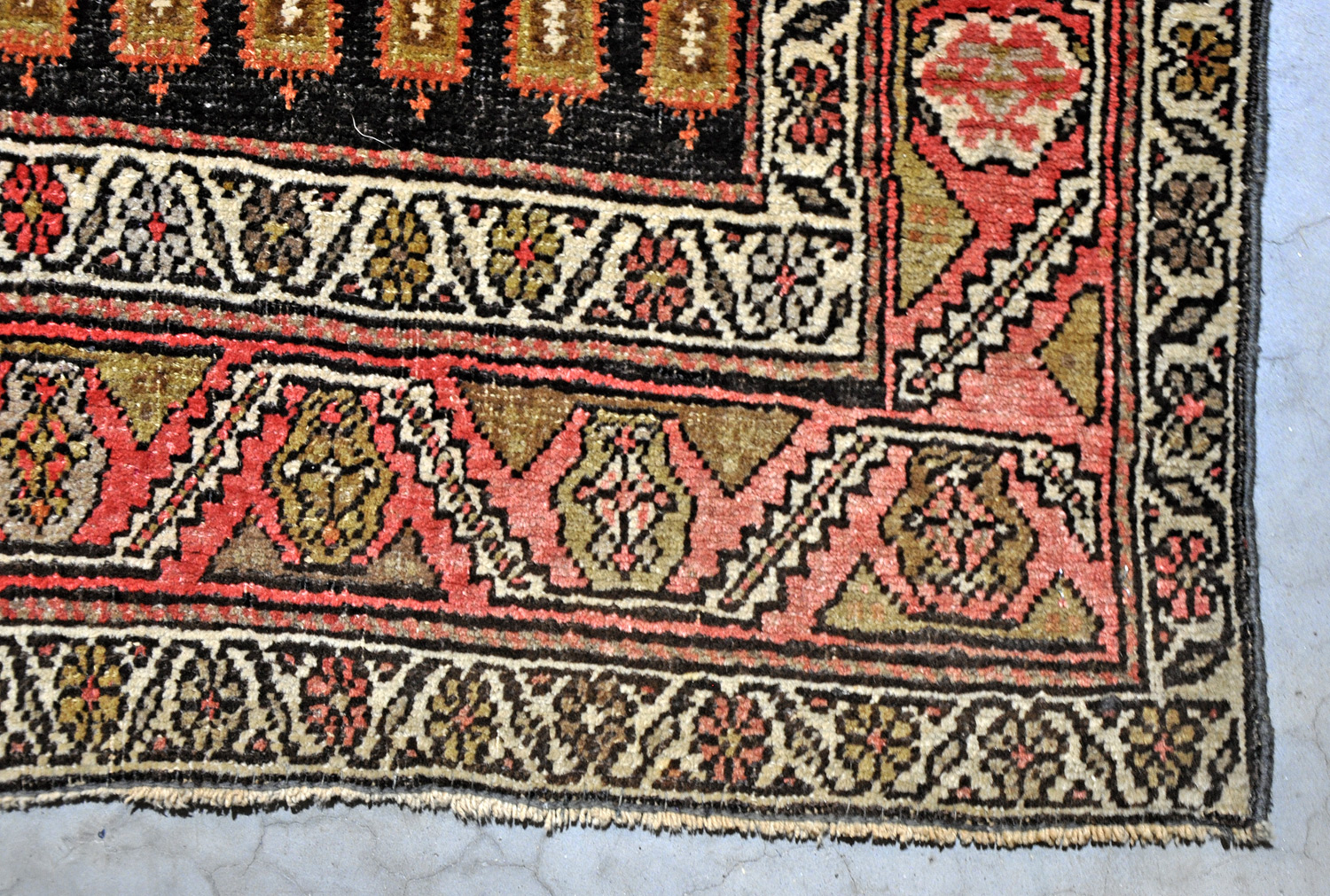 Malayer Perserteppich antik | Boteh-Muster