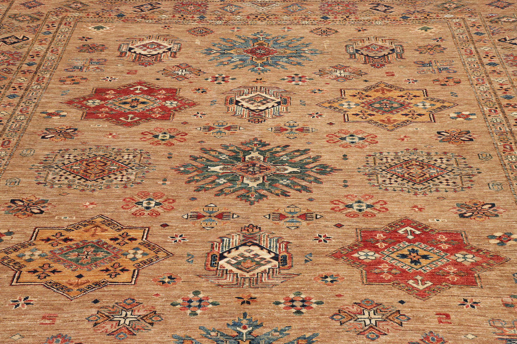 Kazak Royal Orientteppich Pakistan | natural