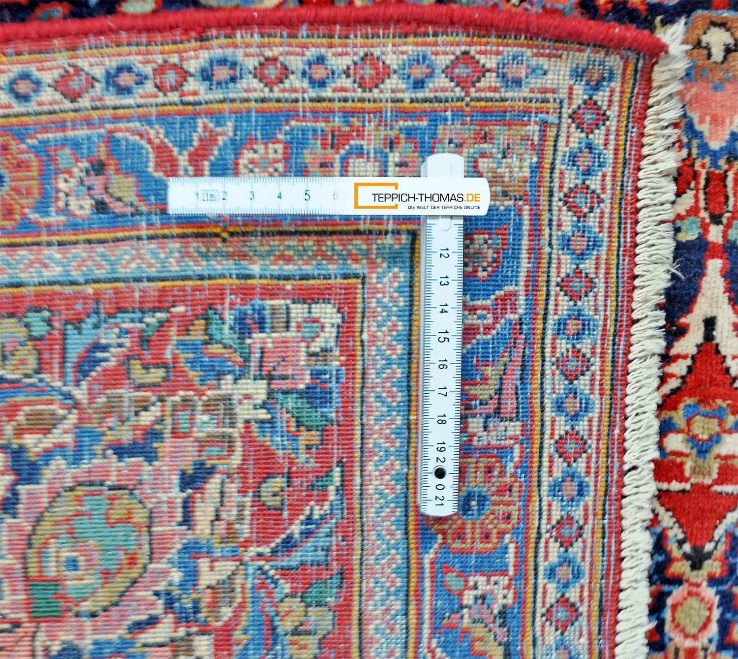 Keshan Kork Perserteppich alt | Wolle