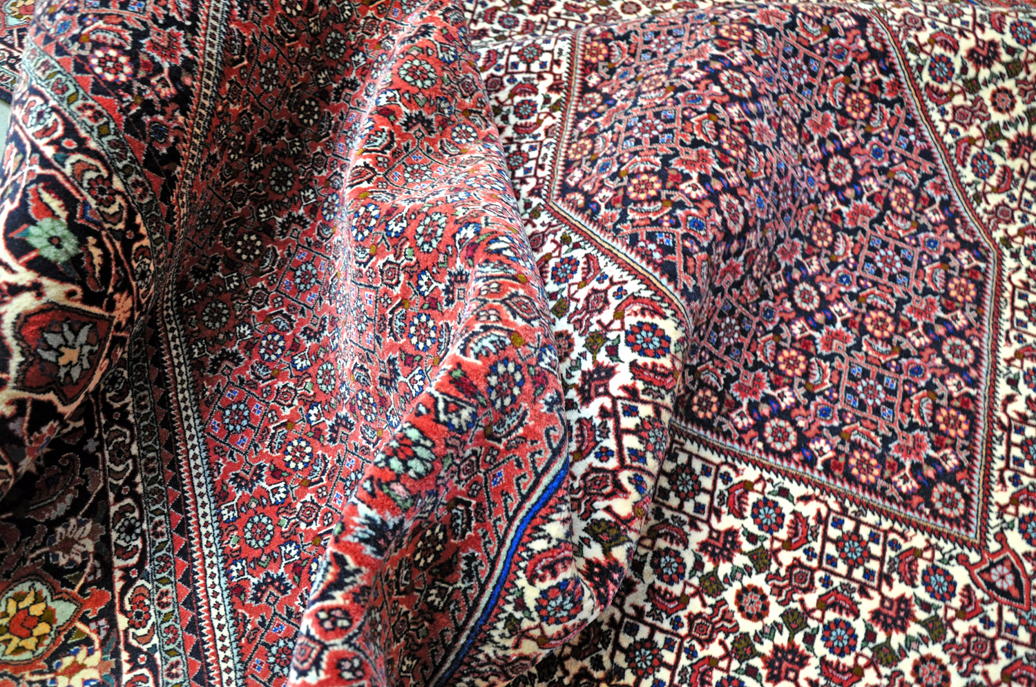 Bidjar Perserteppich | Herati-Muster