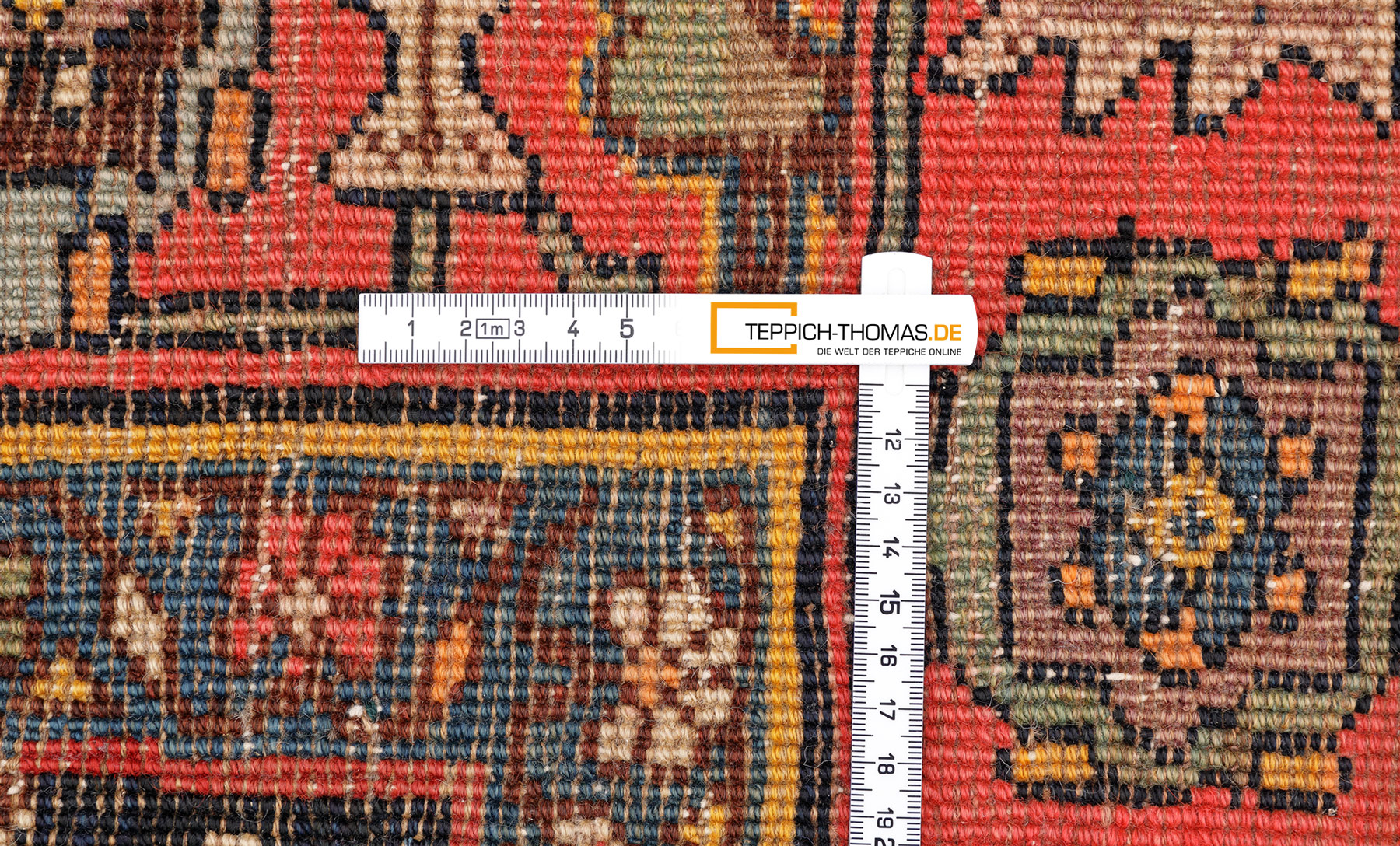 Kurden Bidjar Perserteppich alt | Schurwolle