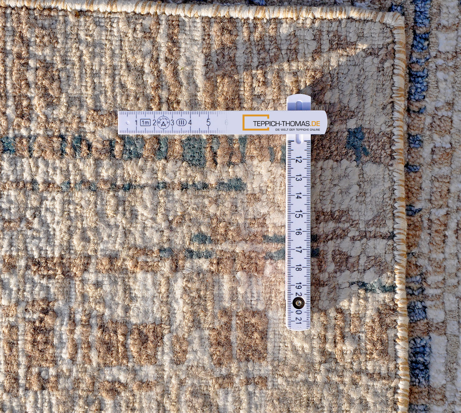 Thomas Designteppich Tibetan | beige-indigo