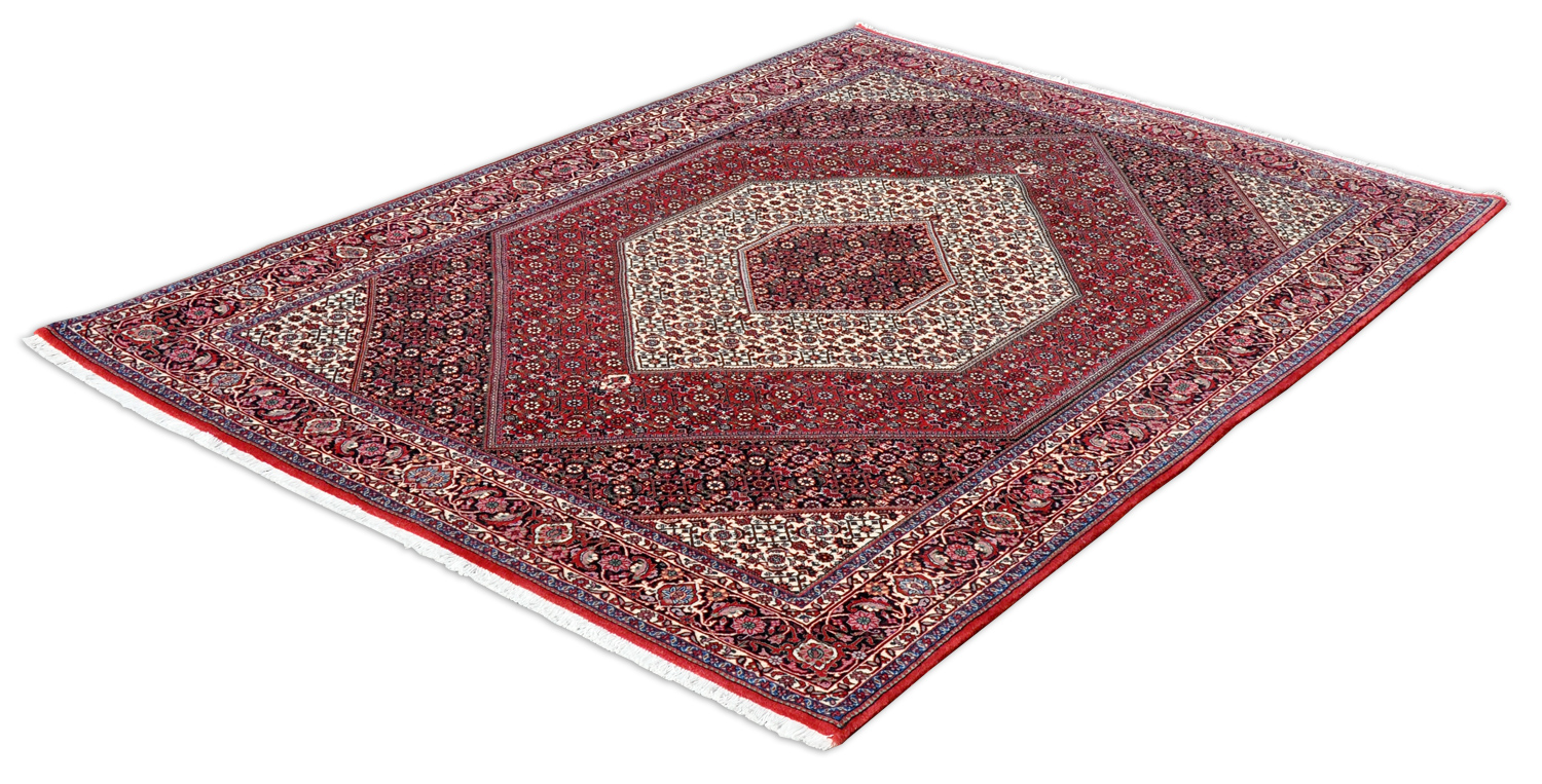 Bidjar Perserteppich rot | Hochlandwolle