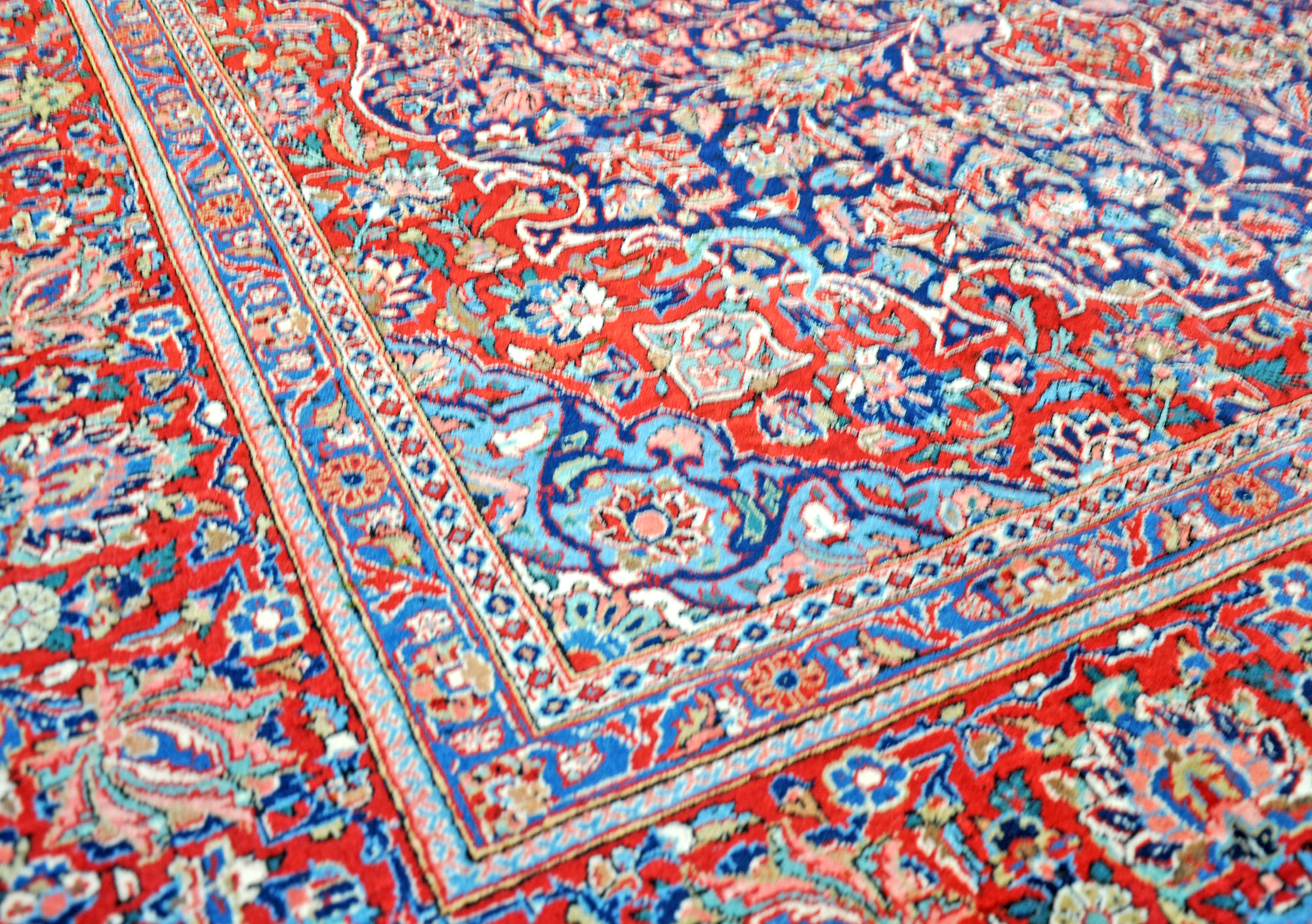 Keshan Kork Perserteppich alt | Wolle