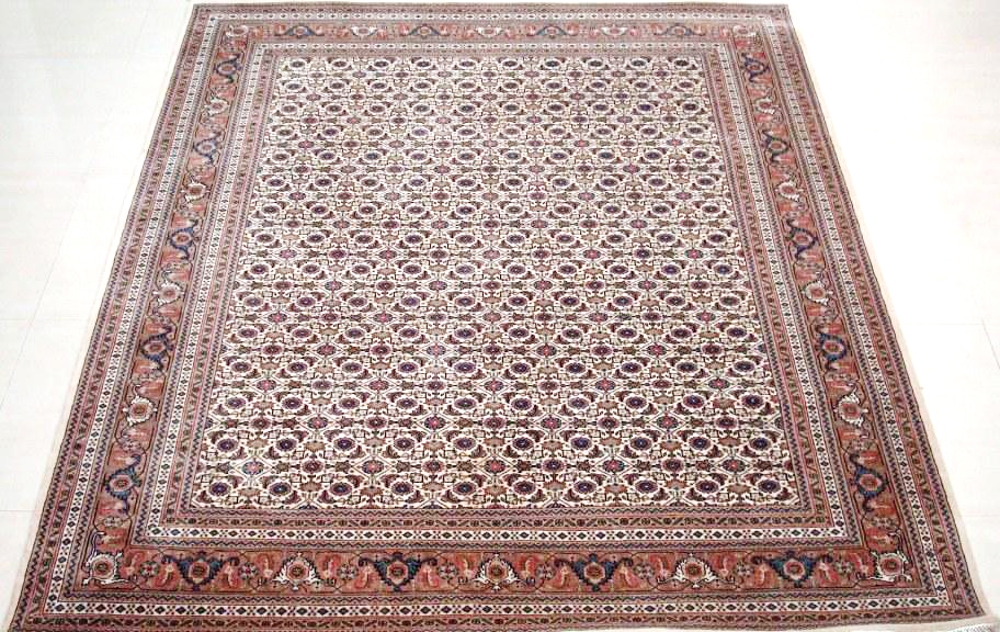 Jaipur Herati Orientteppich Indien | beige