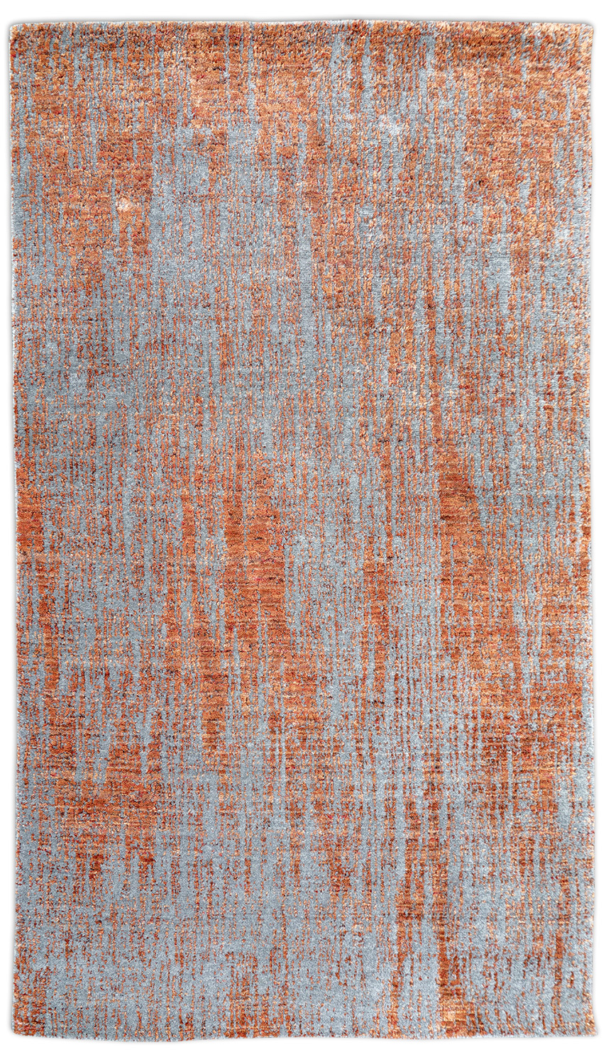 Thomas Teppich Handloom Jacquard Fine | Grey/Orange