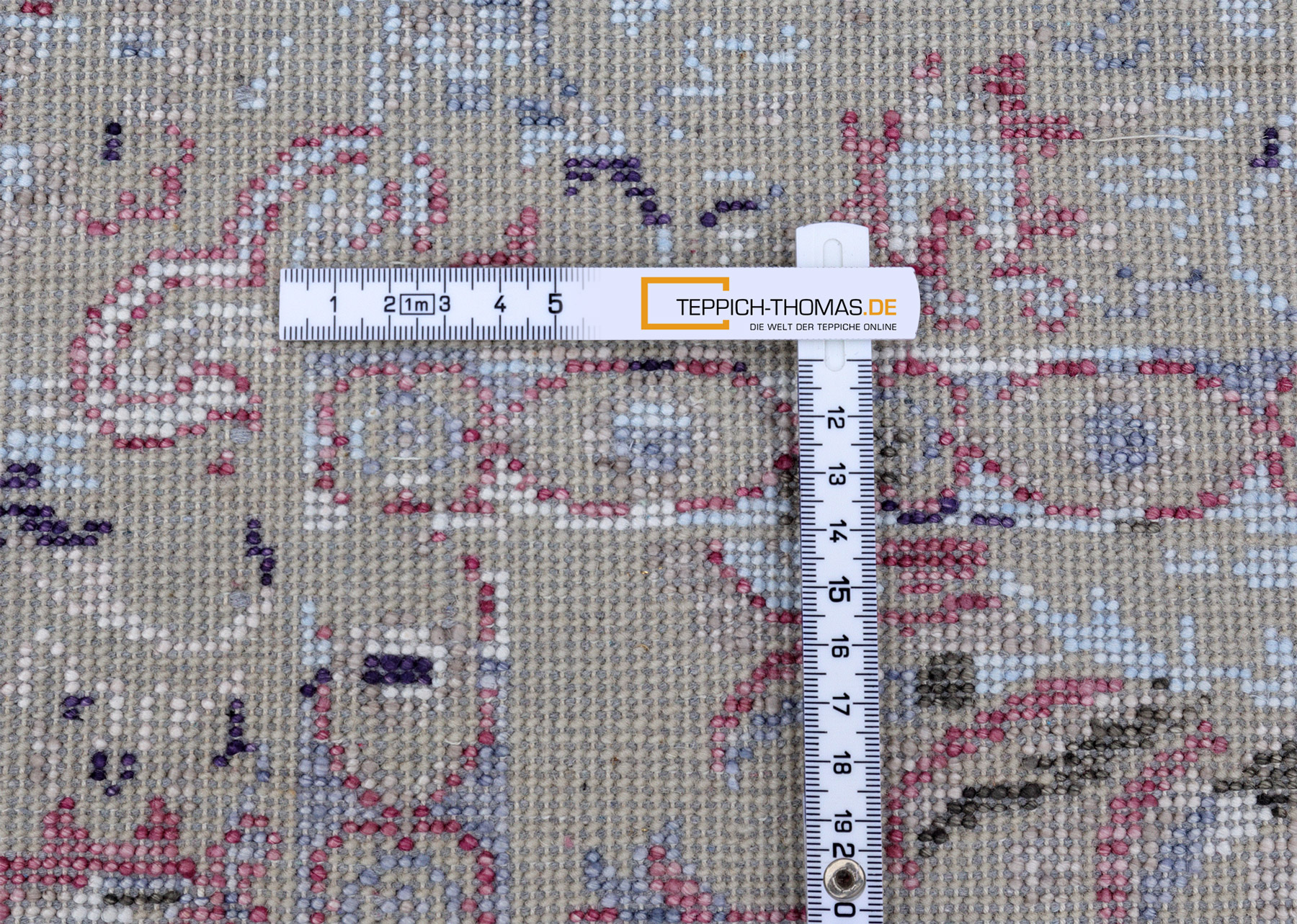 Thomas Designteppich Saphir lila | Indien