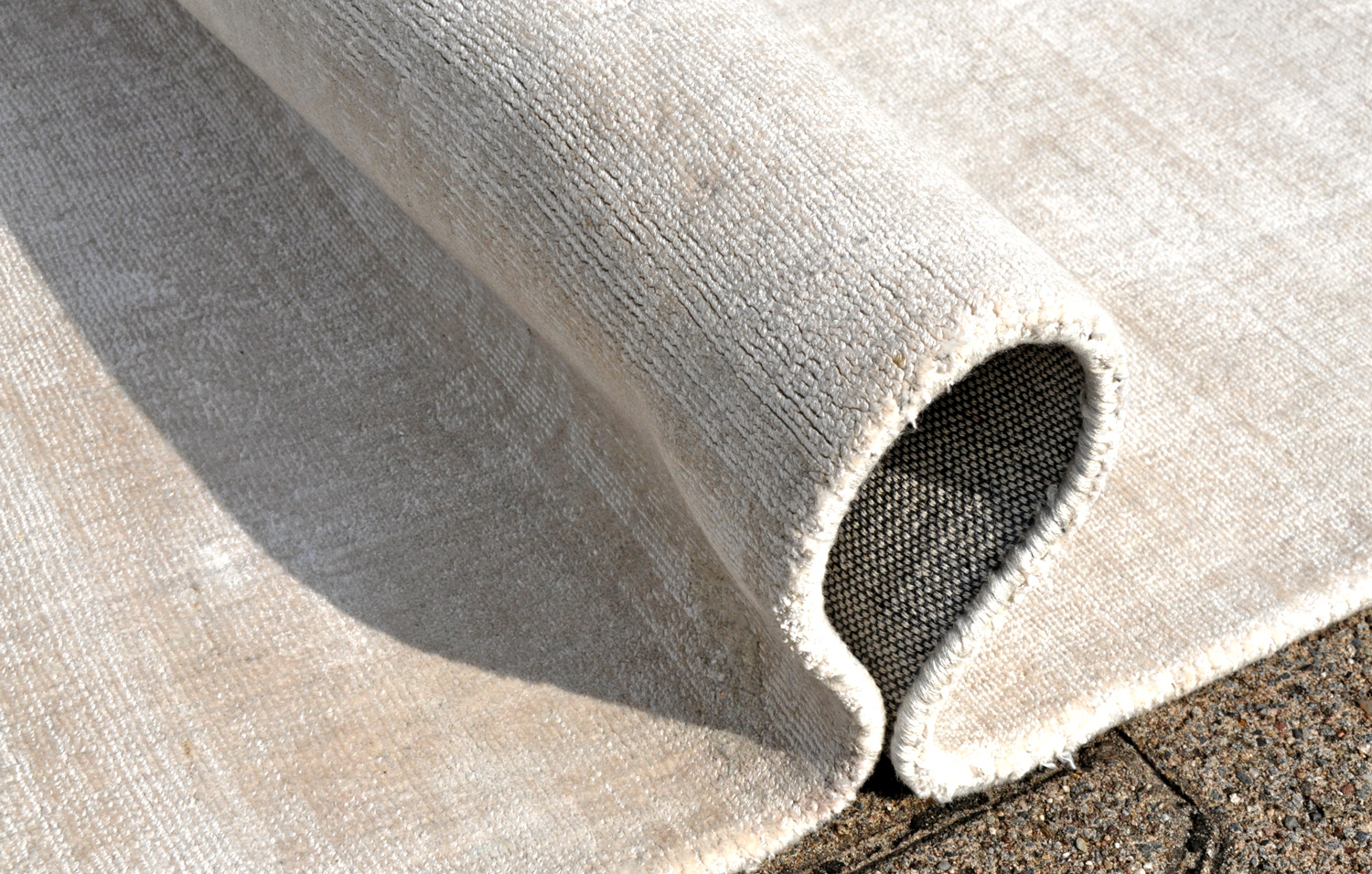 Teppich A-8030 snow-white | Viskose