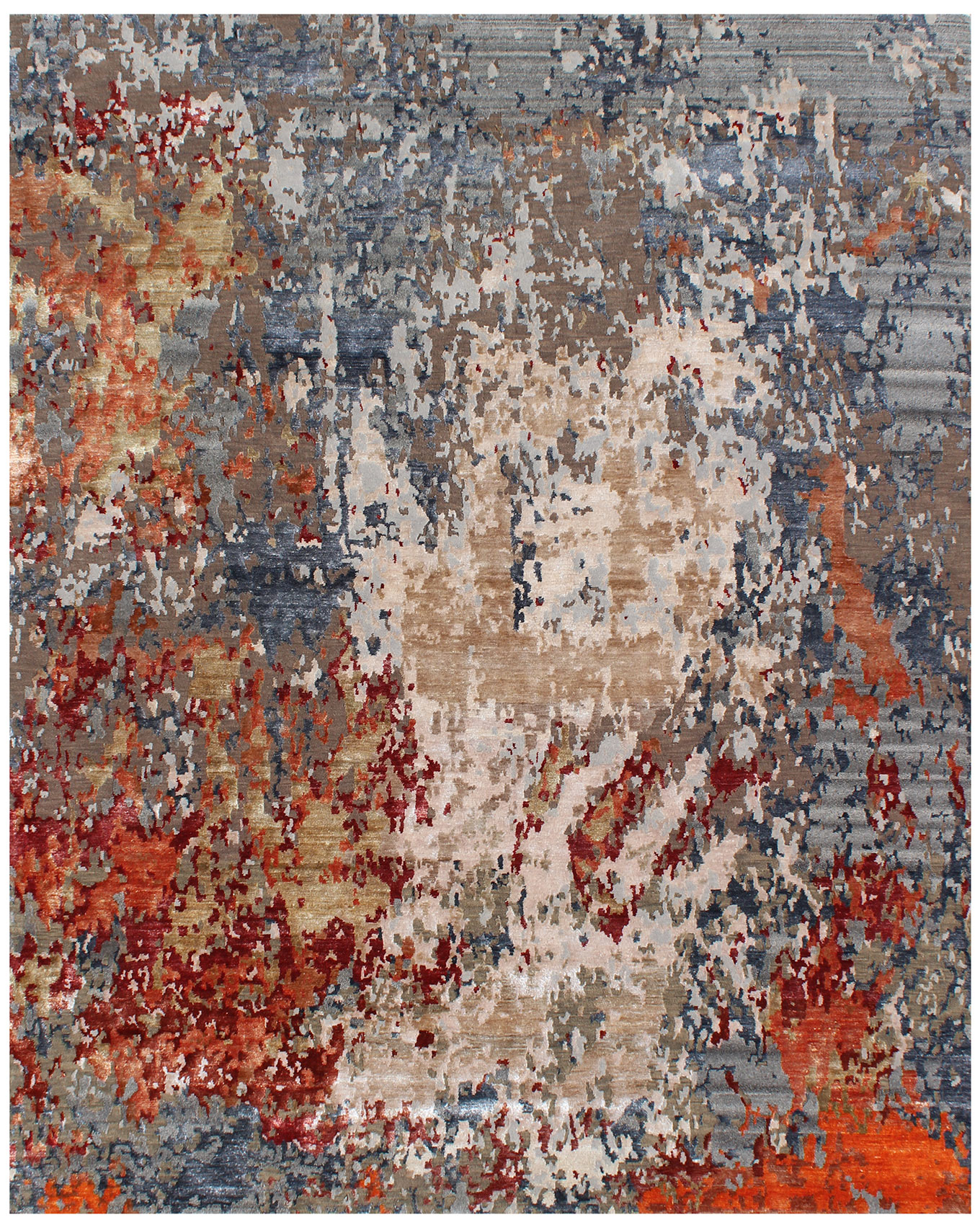 Thomas Indotibetischer Teppich Infinity Plus |  Rot