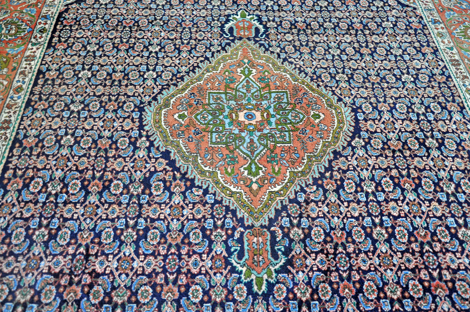 Kurden Bidjar Perserteppich | Herati-Muster