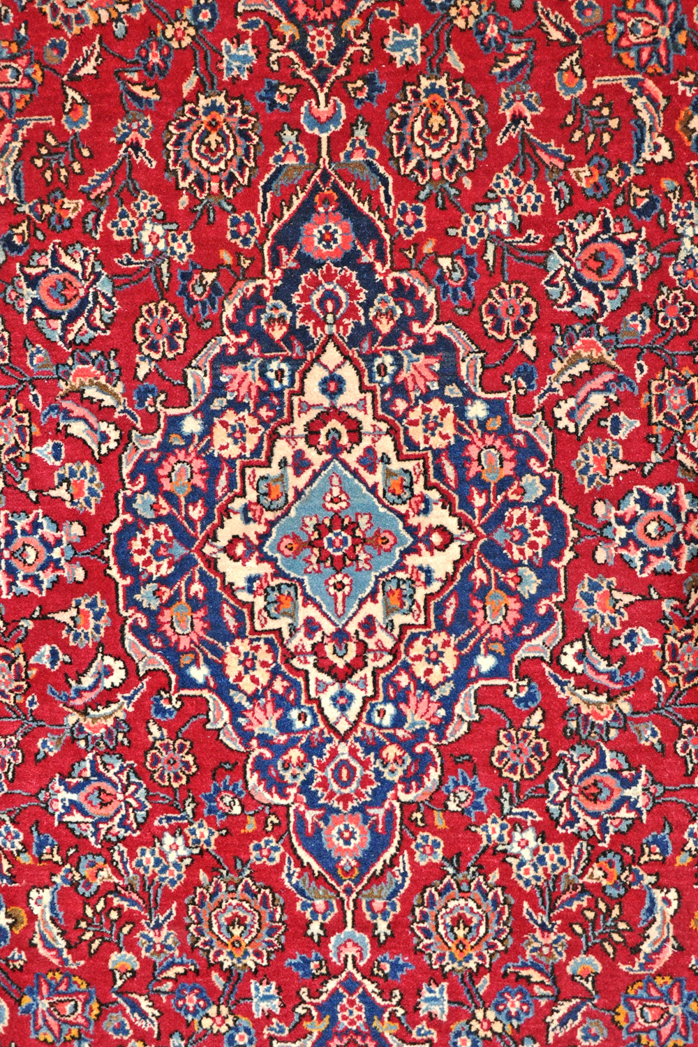 Keshan Perserteppich älter | Medaillon