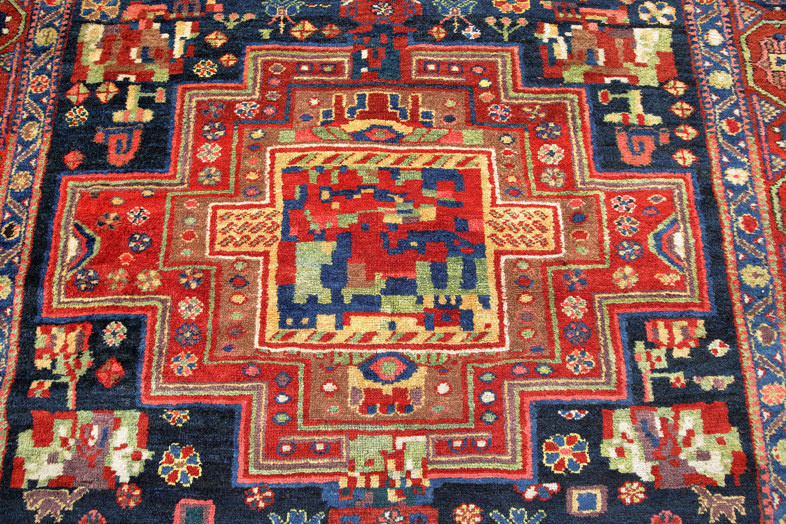 Bachtiar Perserteppich alt | Stammesteppich