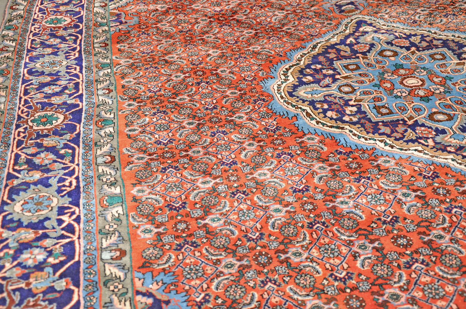 Bidjar Perserteppich | Herati-Muster