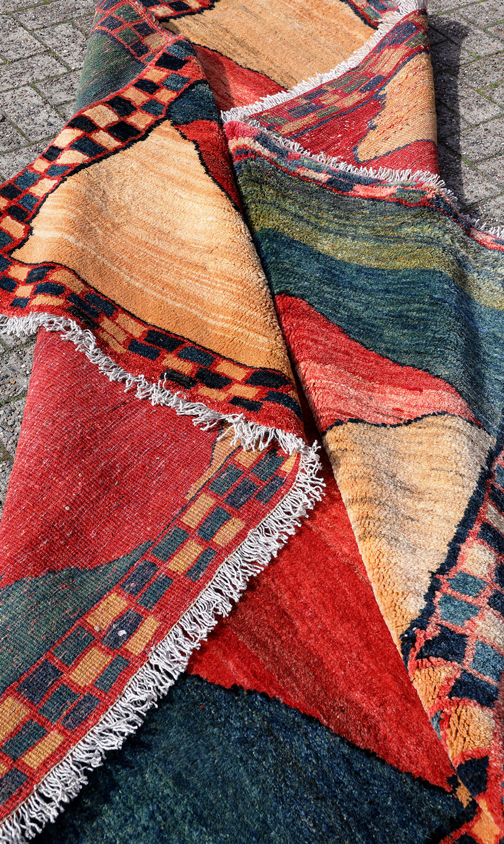 Gabbeh Perserteppich fein | Wolle