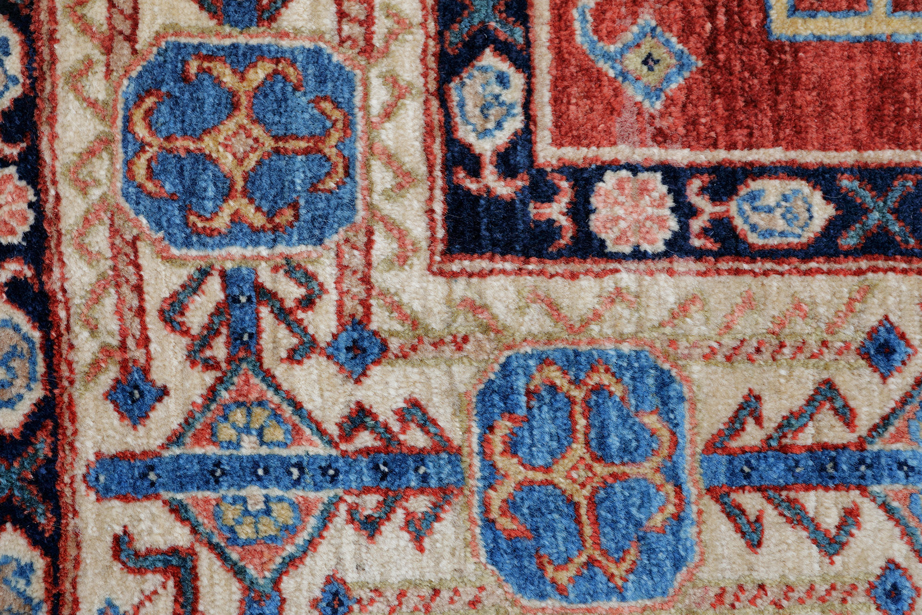 Janihali Pererteppich Felder neu | Schurwolle