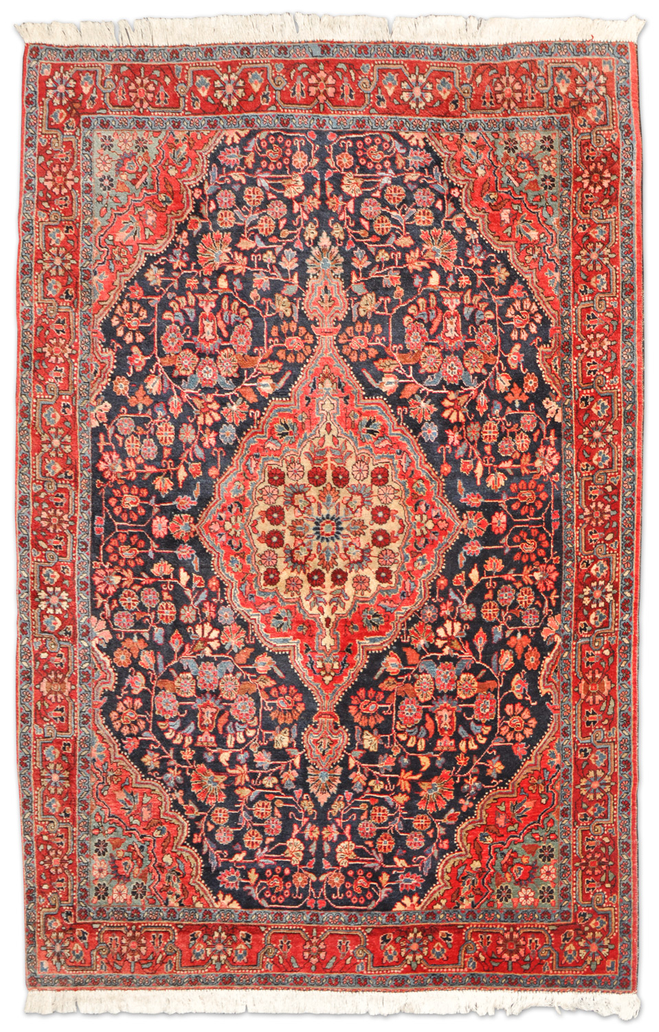 Sarough Perserteppich neu | Medaillonteppich Sarough Perserteppich neu | Medaillonteppich