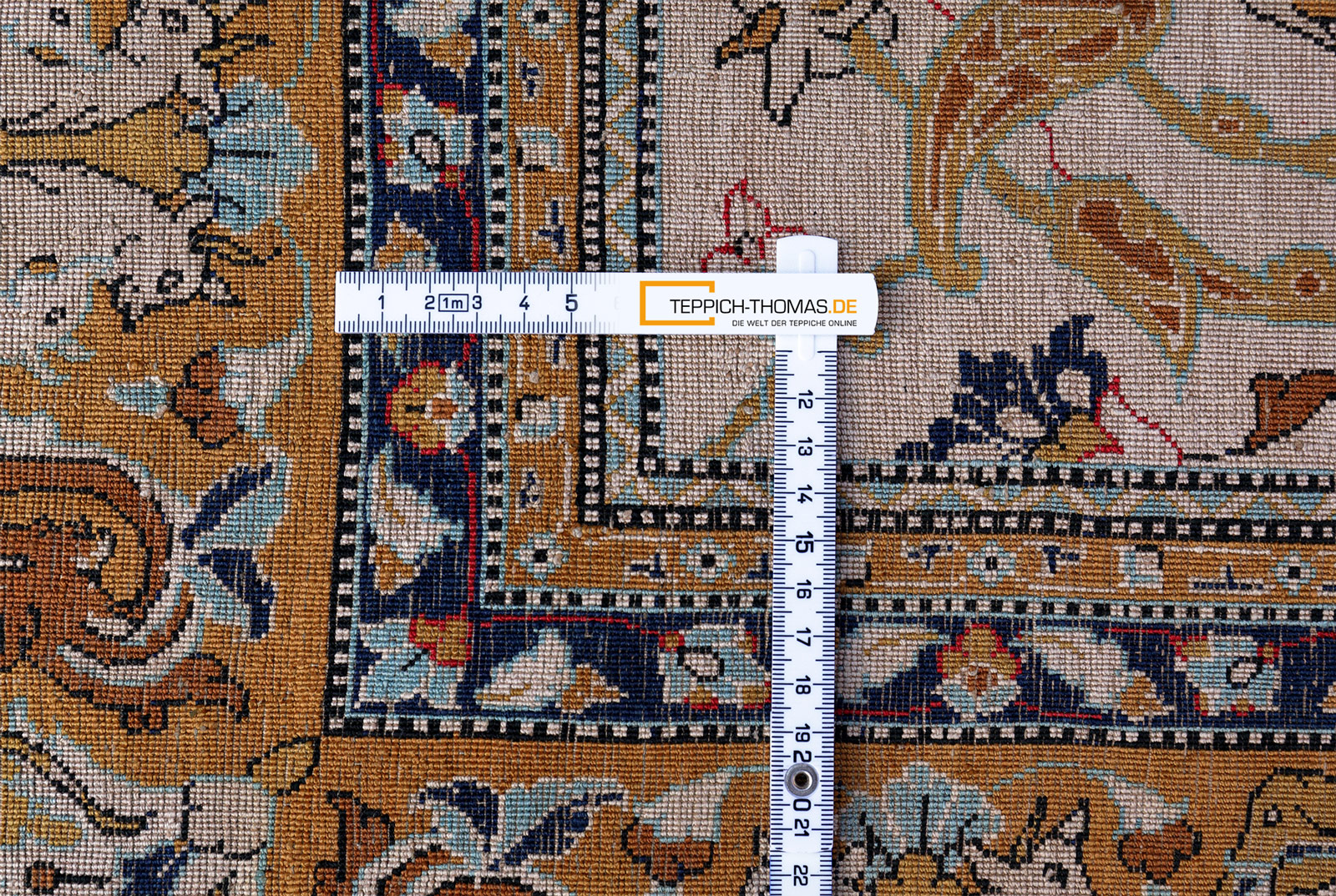 Ghom Perserteppich neu | Seide