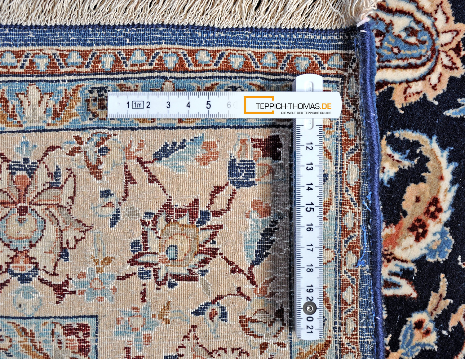 Isfahan Perserteppich neu | Korkwolle