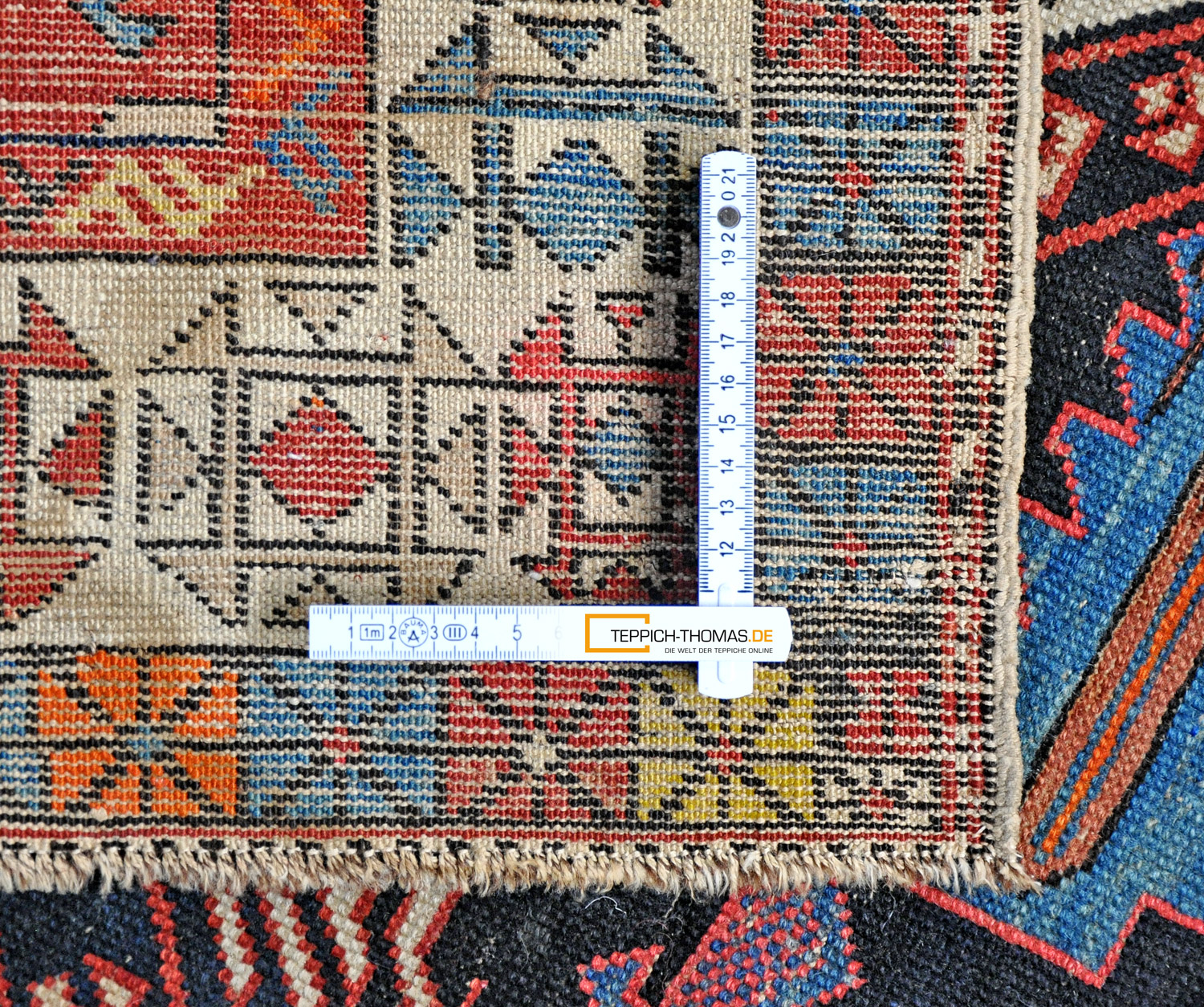 Kuba-Sejchor Knüpfteppich alt | Geometrisch