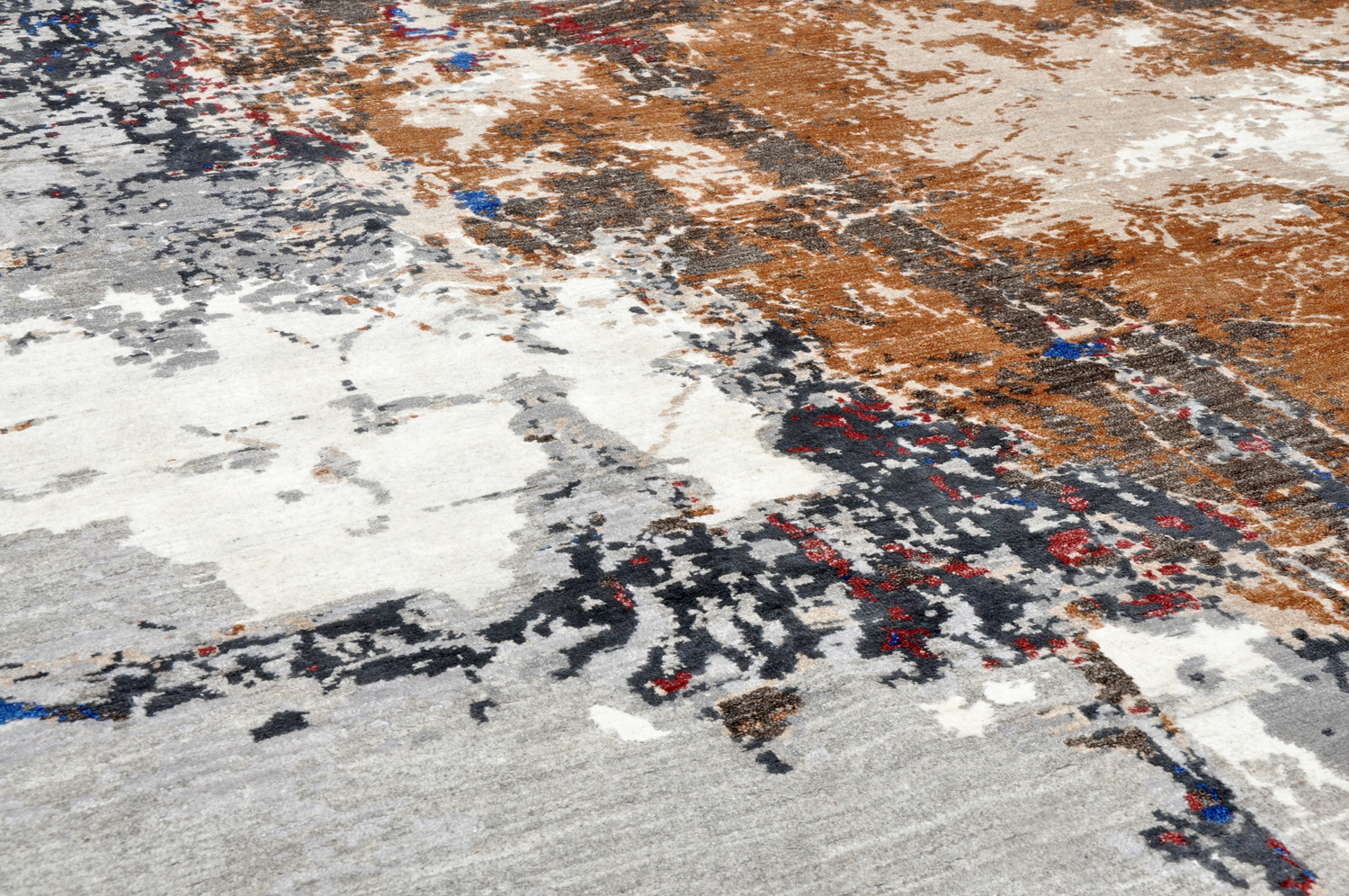 Ramesh Vintageteppich Indien | Schurwolle