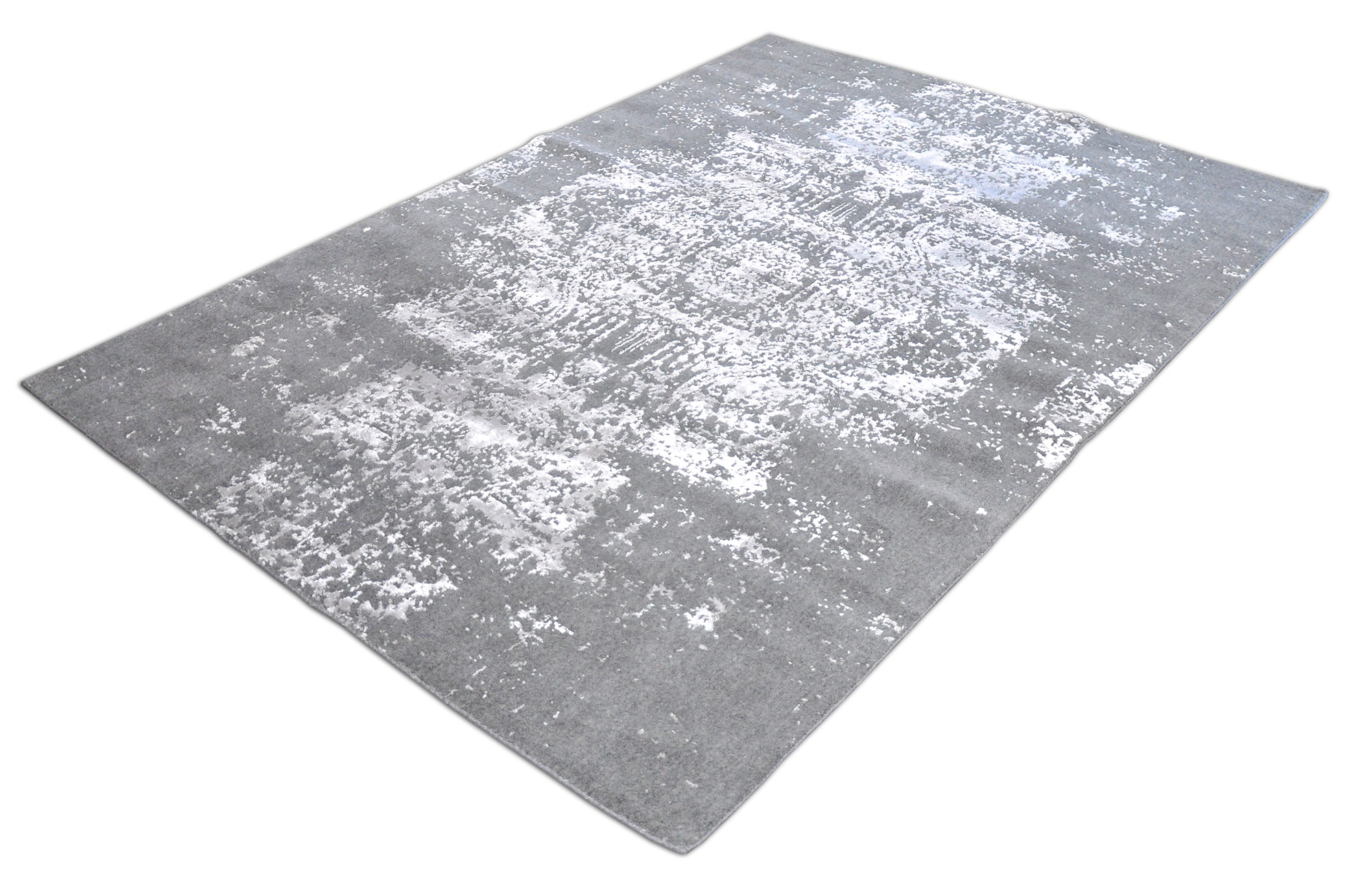 Thomas Handloomteppich Fine | Grey/Silver