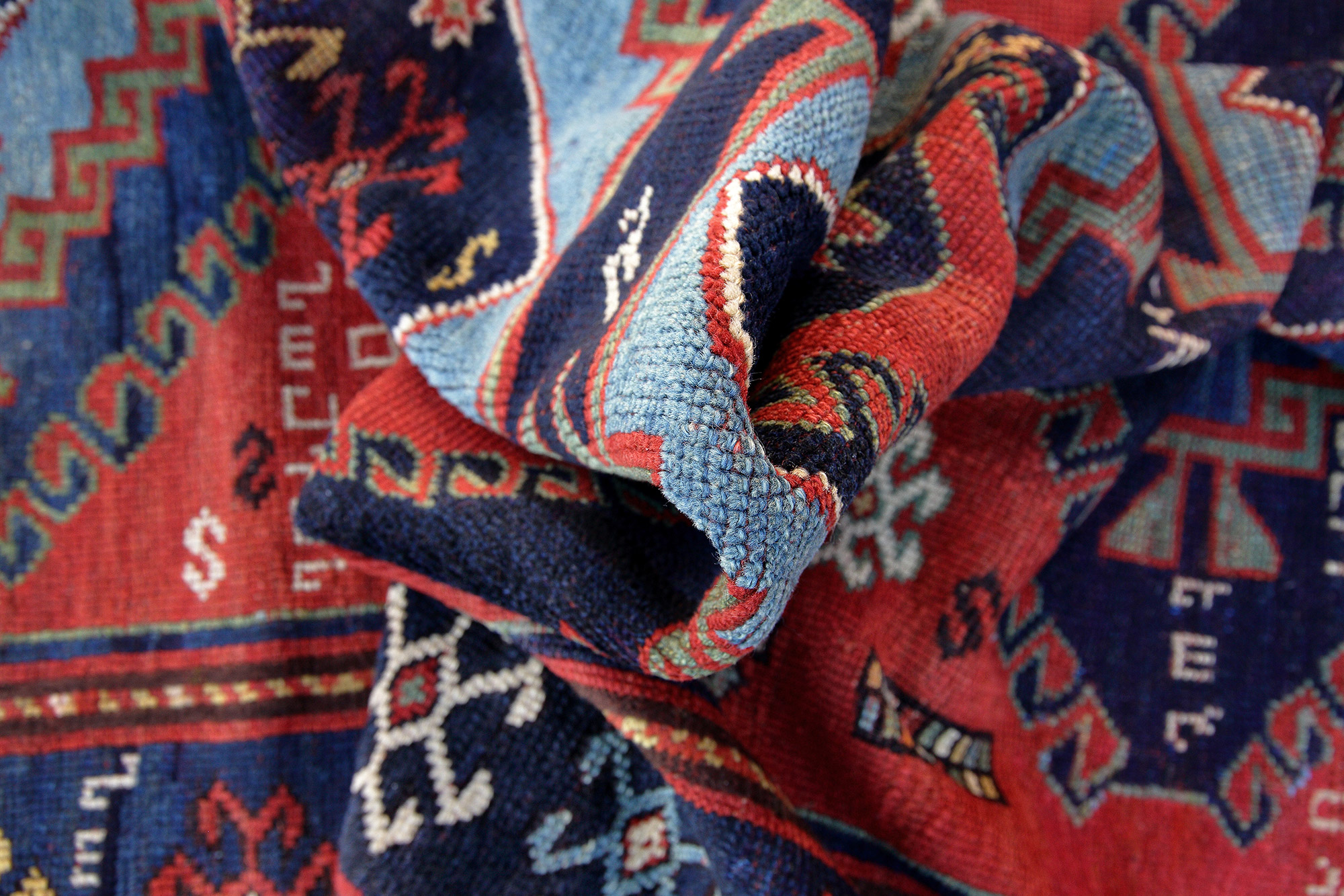 Kazak Orientteppich antik | Kaukasus