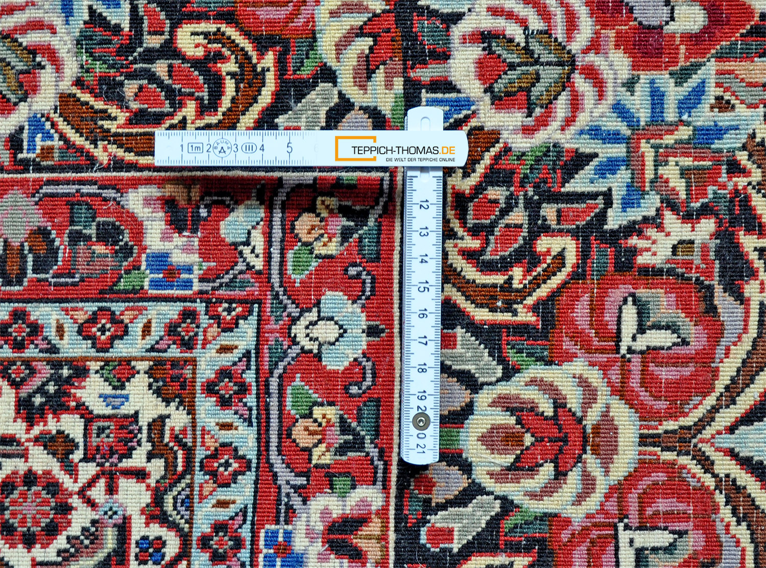 Bidjar Tekab Perserteppich | Herati-Muster