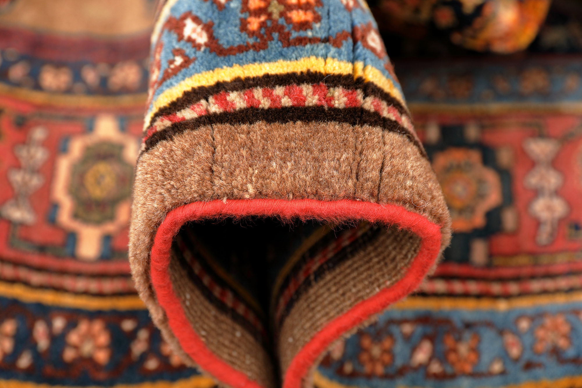 Kurden Bidjar Perserteppich alt | Schurwolle