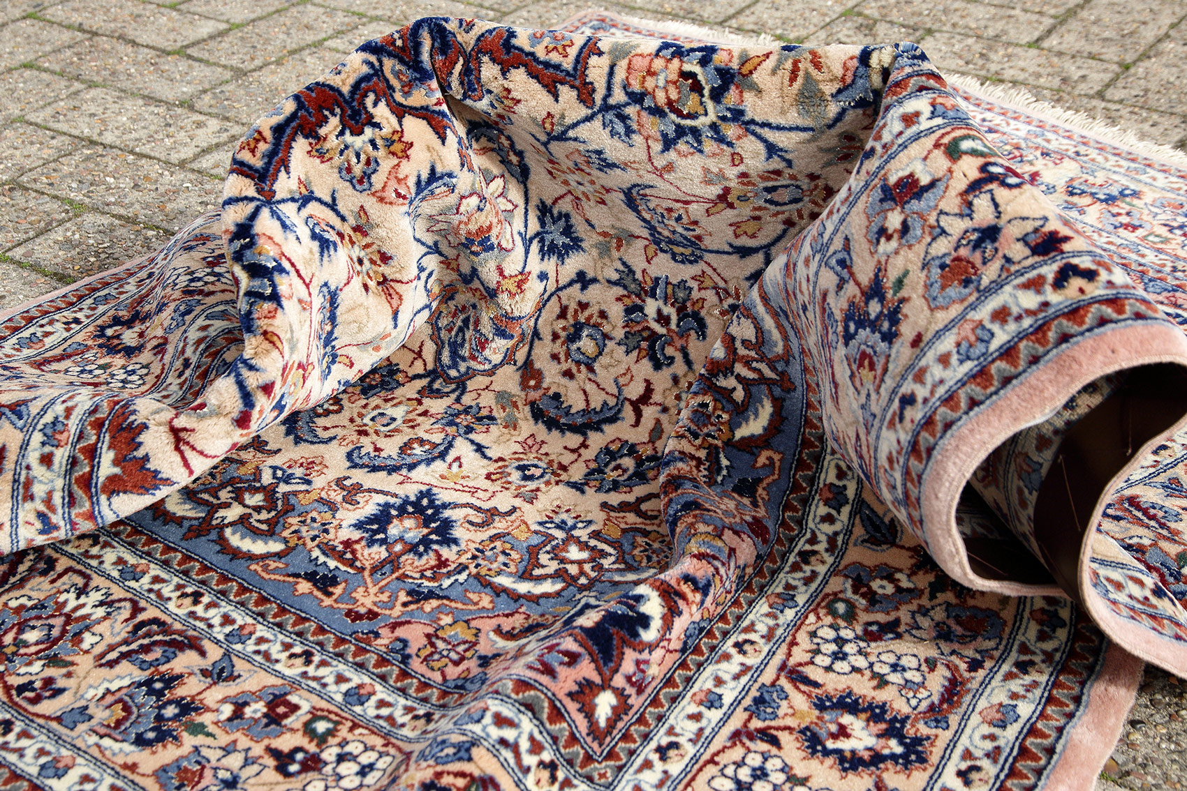 Isfahan Perserteppich neu | Medaillon