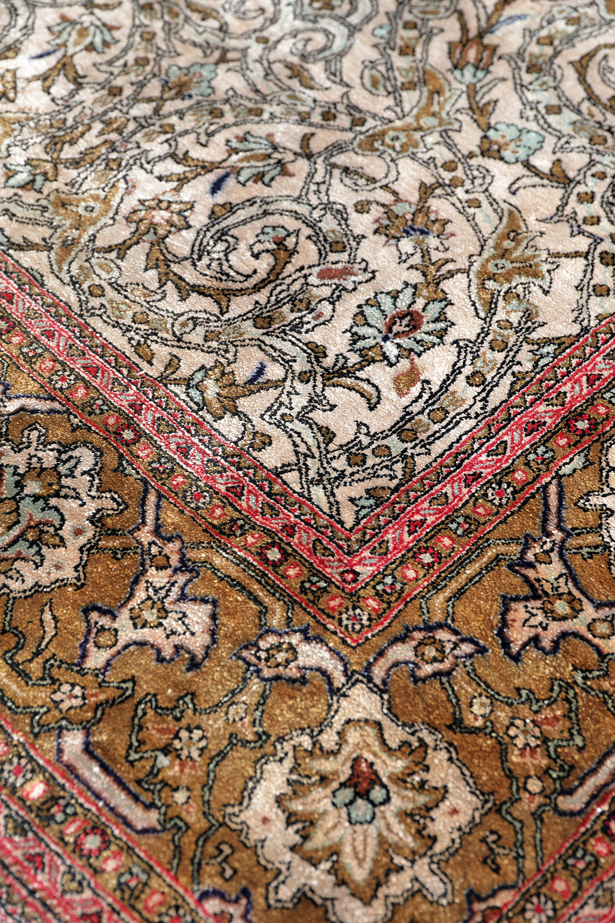 Ghom Perserteppich Seidenteppich neu | Seide