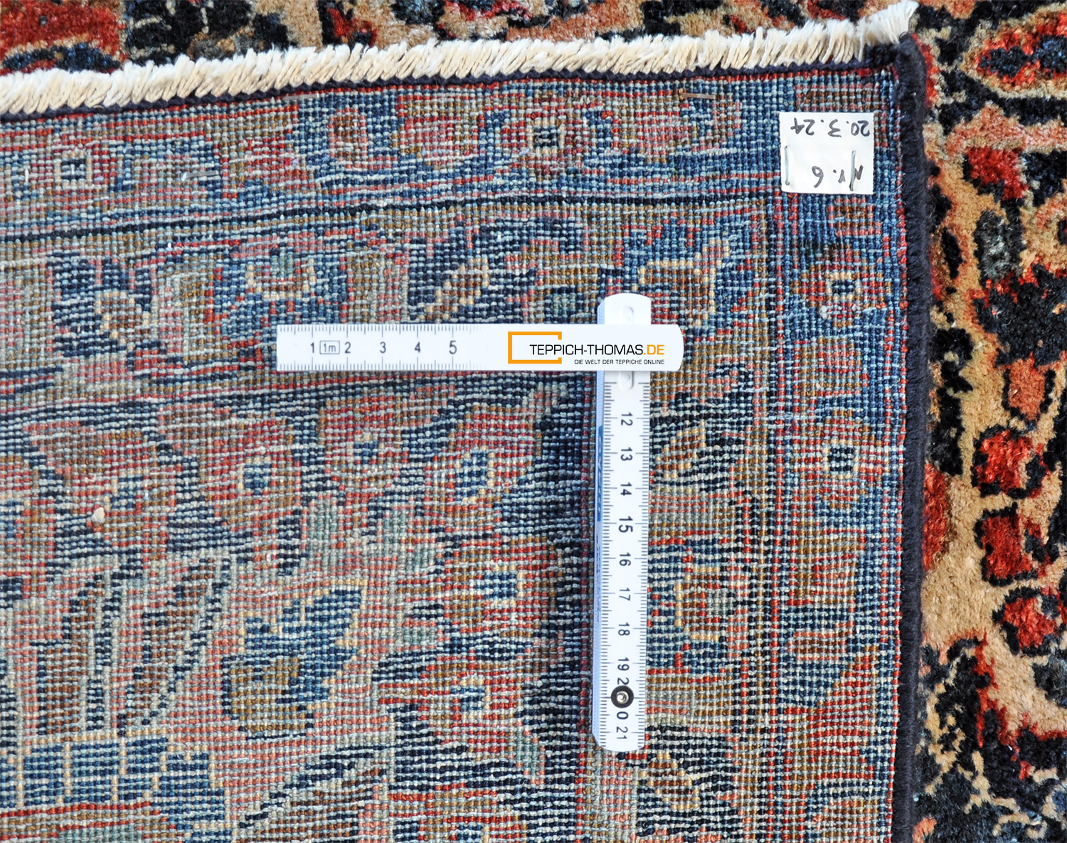 Sarough Perserteppich alt floral | Medaillon