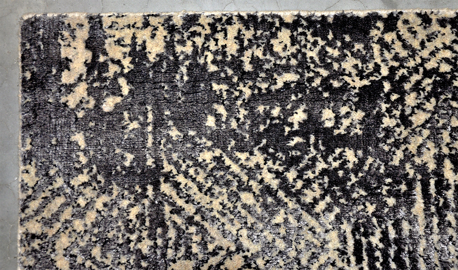 Thomas Handloomteppich Fine | Silver/Charcol