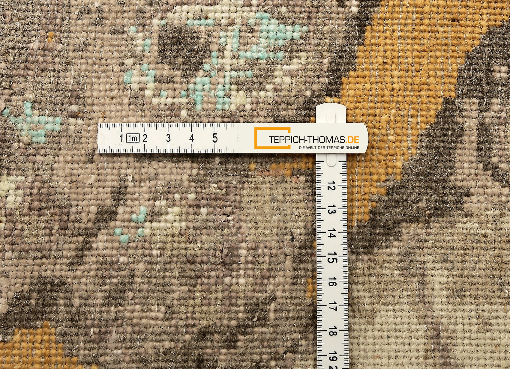 Thomas Designteppich Indien rund  | multicolour