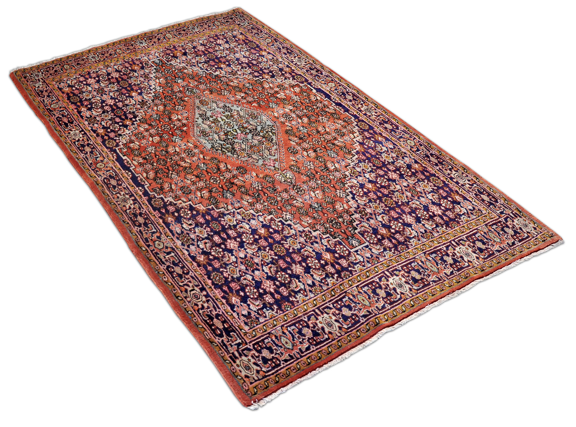 Kurden Bidjar Perserteppich alt | Herati-Muster