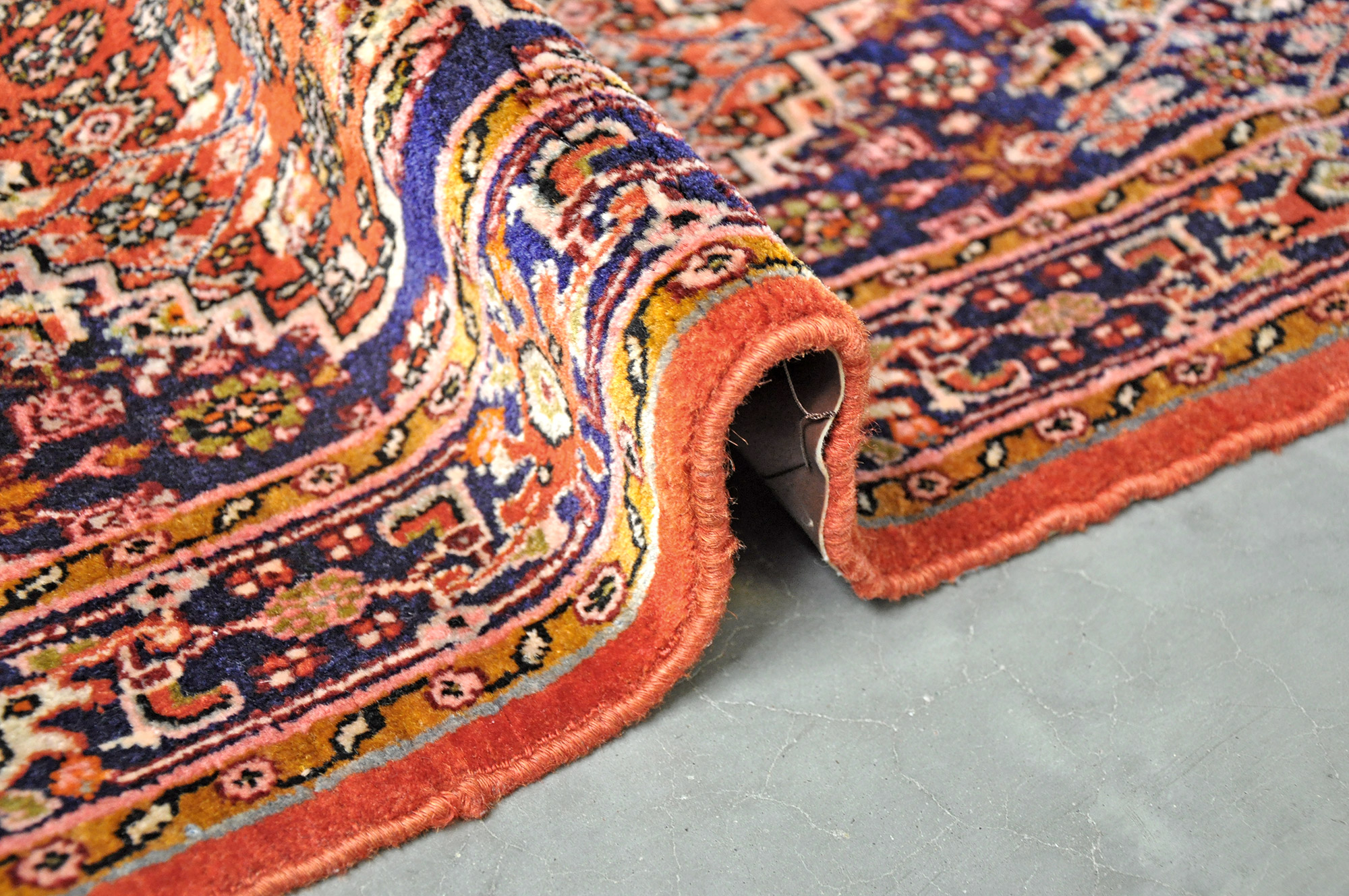 Kurden Bidjar Perserteppich alt | Herati-Muster