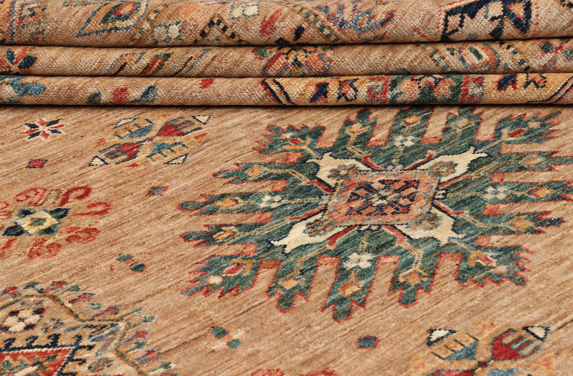 Kazak Royal Orientteppich Pakistan | natural