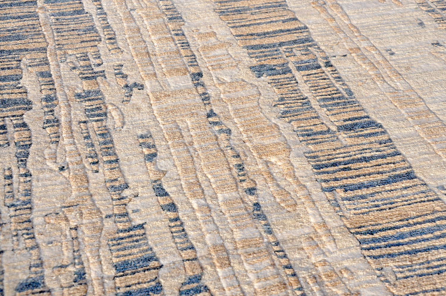 Thomas Designteppich Tibetan | beige-indigo