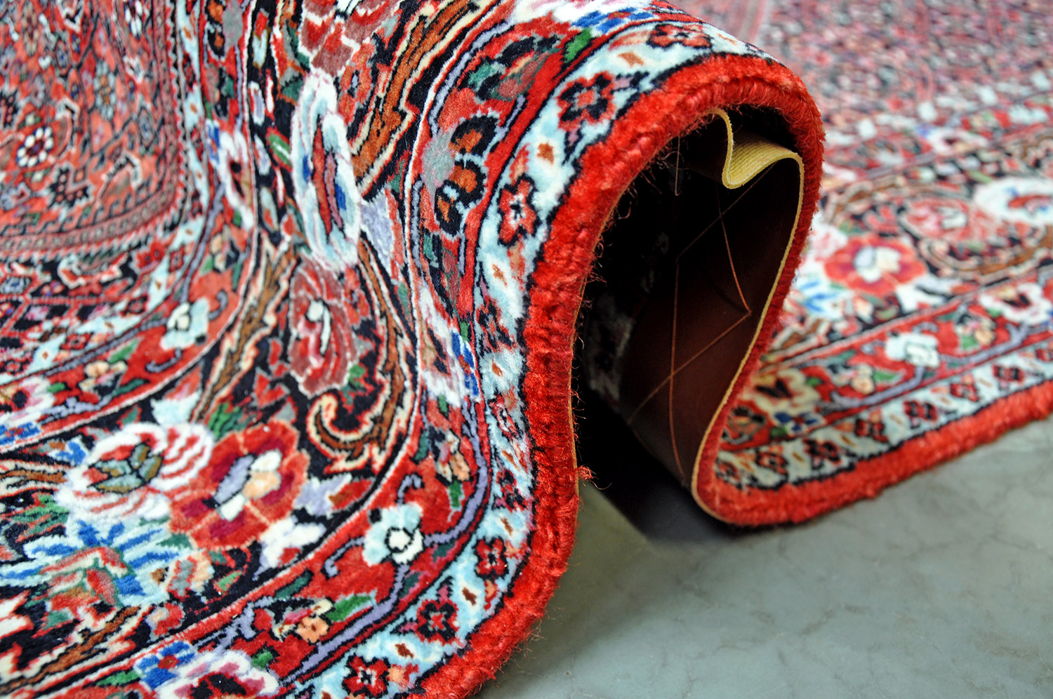 Bidjar Tekab Perserteppich | Herati-Muster